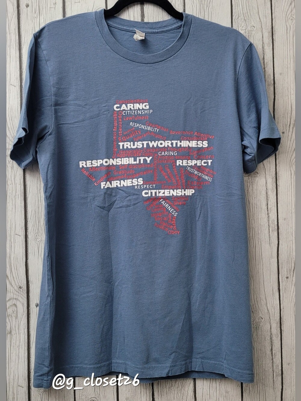 Trustworthiness & Responsibility Design Graphic T-Shirt